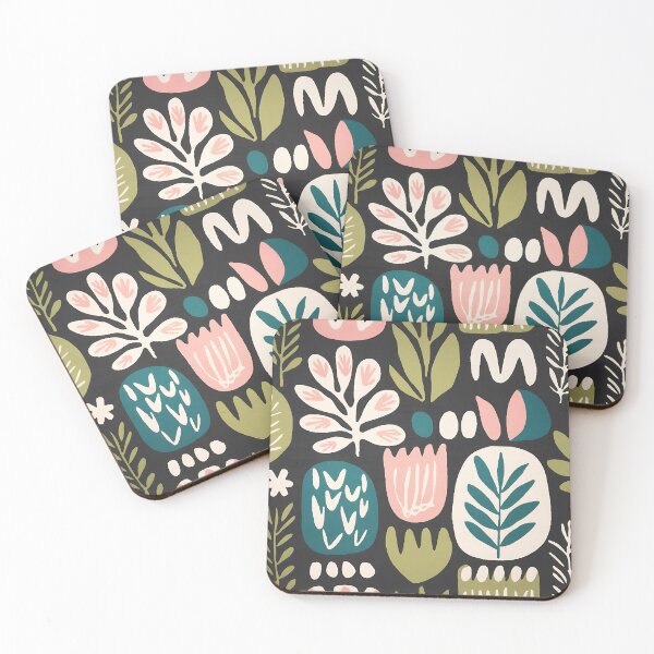 Item preview, Whimsical Flowers Pattern designed and sold by Haji  Kamora.