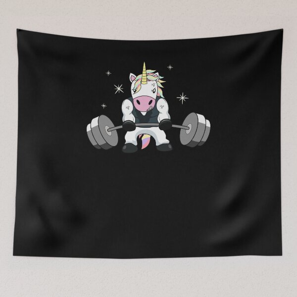 Item preview, Weightlifting Unicorn designed and sold by Kieran Abbott.
