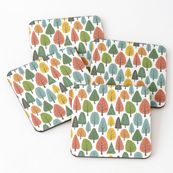 Item preview, Abstract seamless pattern with autumn forest pattern designed and sold by Haji  Kamora.