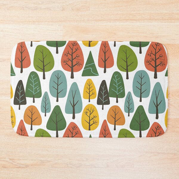 Item preview, Abstract seamless pattern with autumn forest pattern designed and sold by Haji  Kamora.