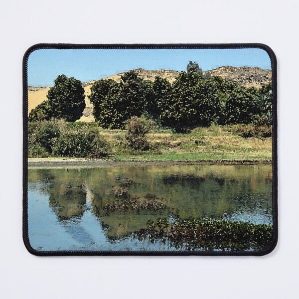 Item preview, river tree mountains desert mount plant designed and sold by AA-designstore.