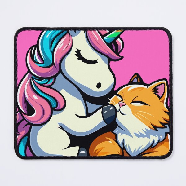 Item preview, Unicorn Petting A Cat designed and sold by McThingummy.