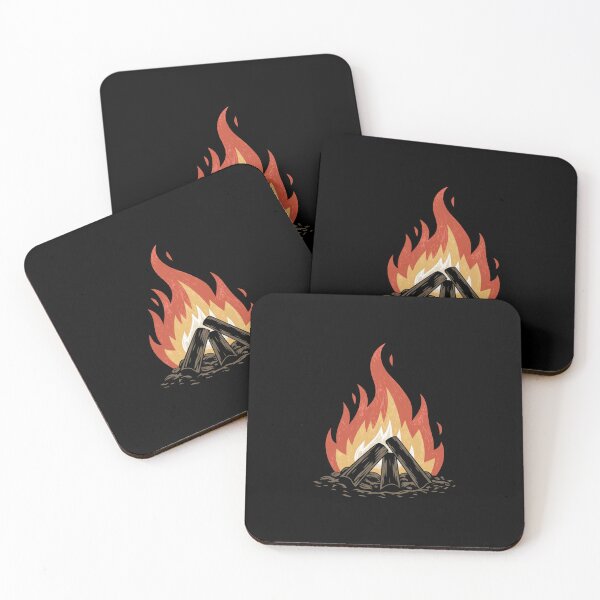 Item preview, Fire Camping Wild Open designed and sold by lemurdesigns.
