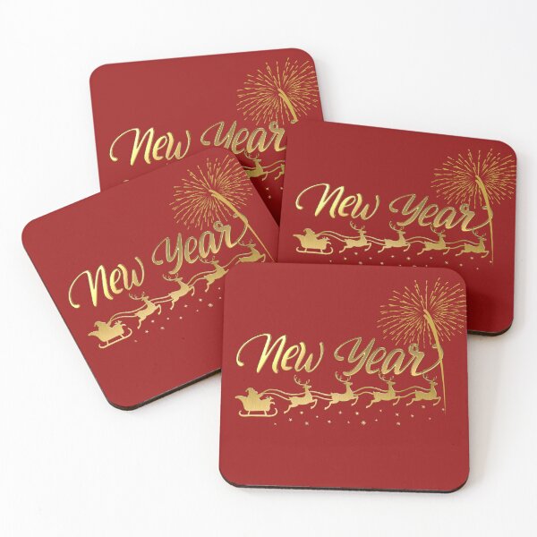 Item preview, New Year and Christmas 2025 designed and sold by PinkishGlasses.
