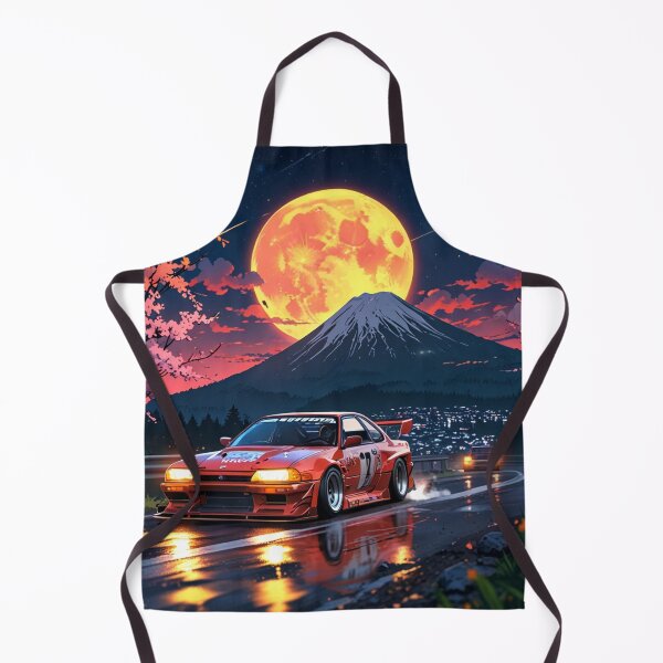 Item preview, JDM Car Japan 90s Pink Drift Cherry Blossoms Mt Fuji designed and sold by tshirtart2024.
