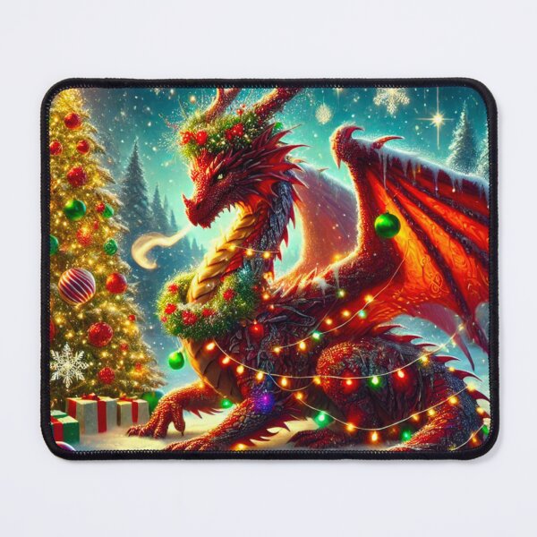 Item preview, A Dragon’s Holiday: Tree Decorating Fun designed and sold by GrizzlyCollective.