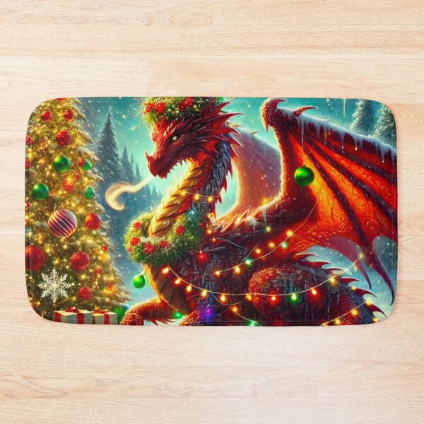 Item preview, A Dragon’s Holiday: Tree Decorating Fun designed and sold by GrizzlyCollective.