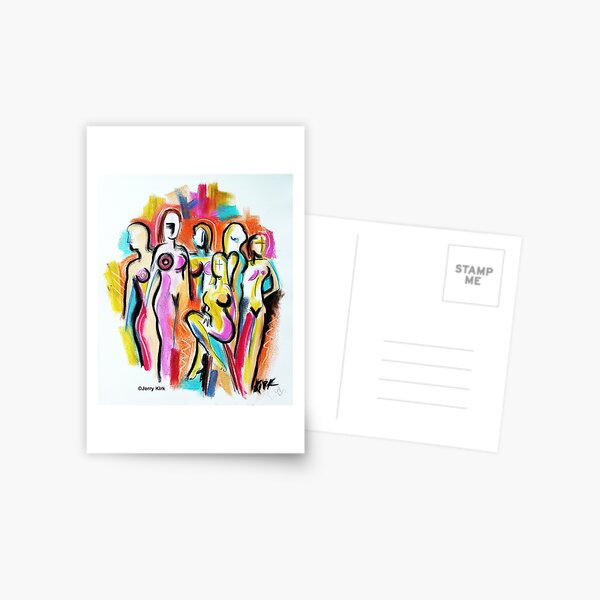 'Goddesses' Postcard