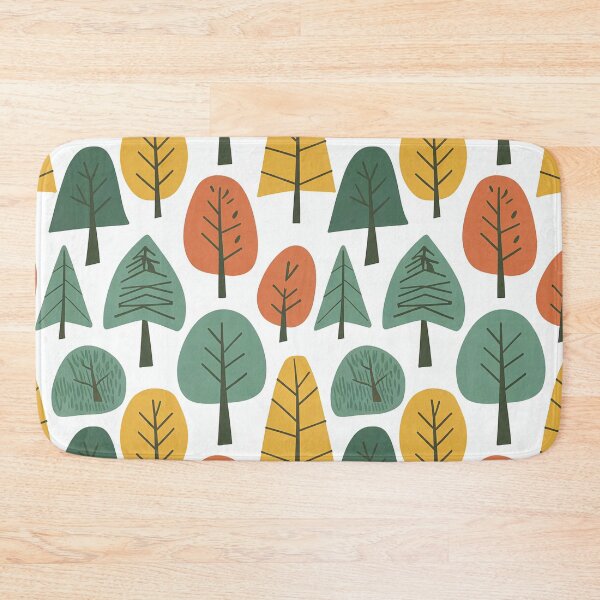 Item preview,  Abstract seamless pattern with autumn forest pattern designed and sold by Haji  Kamora.