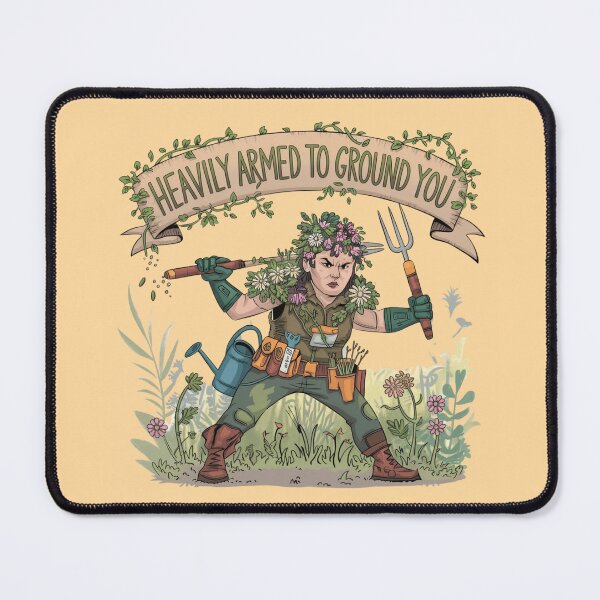 Item preview, Gardening Soldier – Heavily Armed to Ground You designed and sold by pnidesign.
