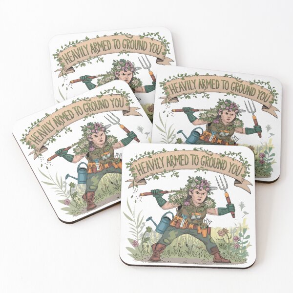 Item preview, Gardening Soldier – Heavily Armed to Ground You designed and sold by pnidesign.
