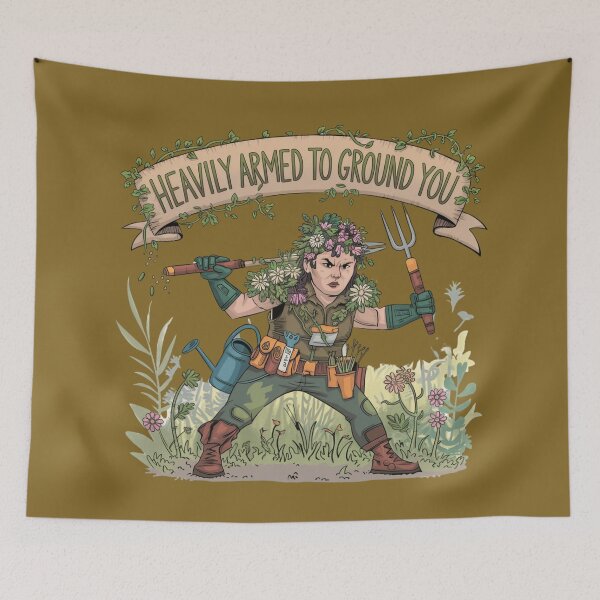 Item preview, Gardening Soldier – Heavily Armed to Ground You designed and sold by pnidesign.