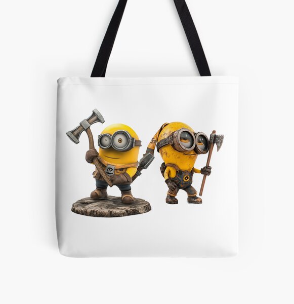 Vista previa del artículo con la obra «Impresión fotográfica "Minion minero"», diseñado y vendido por Print-wala.