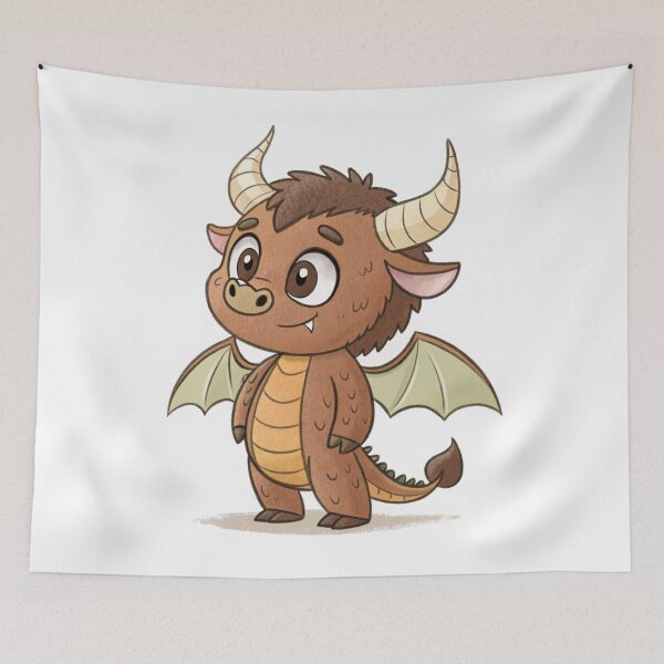 Item preview, Minotaur Dragon 01 designed and sold by AIfolklore.