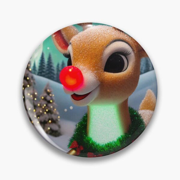 Item preview, Adorable Rudolph Ready for Christmas Cheer designed and sold by GrizzlyCollective.