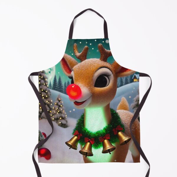 Item preview, Adorable Rudolph Ready for Christmas Cheer designed and sold by GrizzlyCollective.