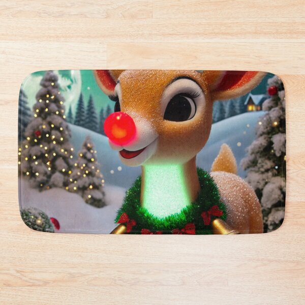 Item preview, Adorable Rudolph Ready for Christmas Cheer designed and sold by GrizzlyCollective.