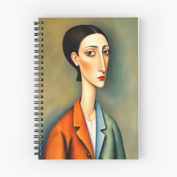 Item preview, Modernist Portrait of a Contemplative Woman 5 designed and sold by Yontartov.