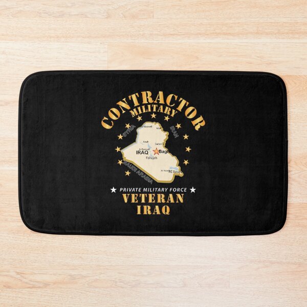 Item preview, GOVT - Military Contractor - Veteran - Iraq X 300 designed and sold by Military Insignia Products.