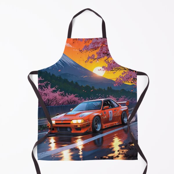 Item preview, JDM, Car, race, Japan, 90s, red, Drift, Cherry Blossoms, Mt Fuji, Amazing, sunrise designed and sold by tshirtart2024.