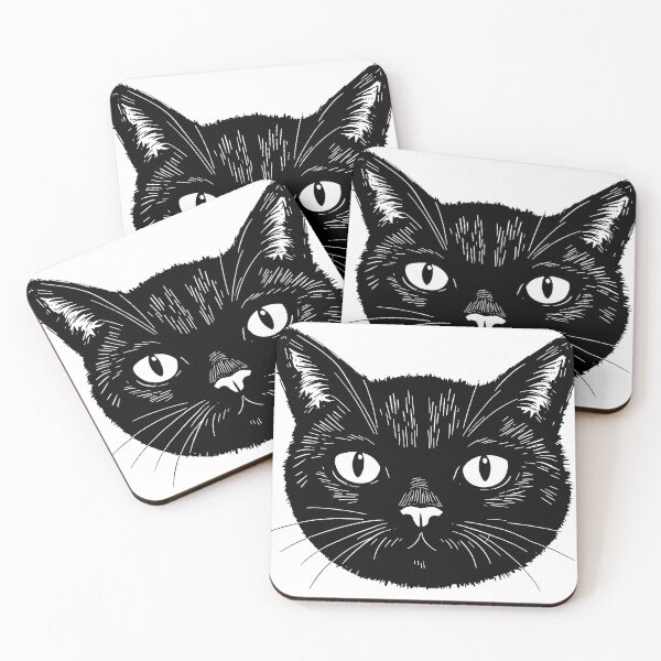 Item preview, Cat Lover Black Cute Kitty designed and sold by Kubala Designs.