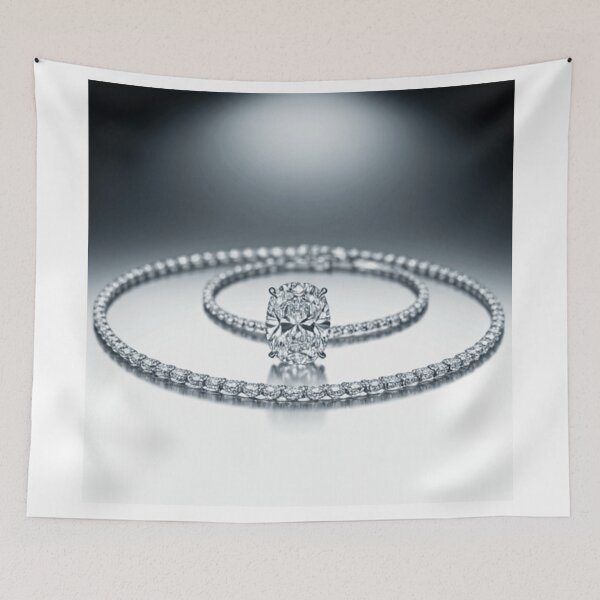 Item preview, Kohinoor Platinum Necklace designed and sold by sachinnaha.