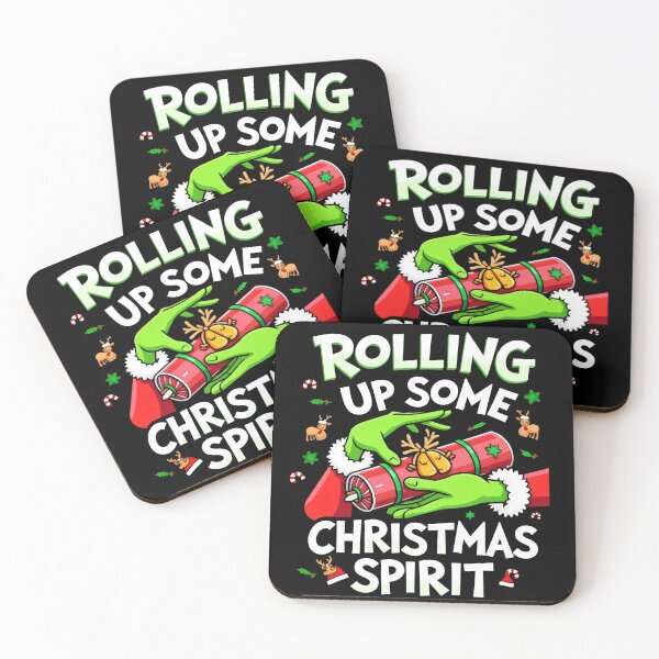 Item preview, Rolling Up Some Christmas Spirit designed and sold by doglassian.
