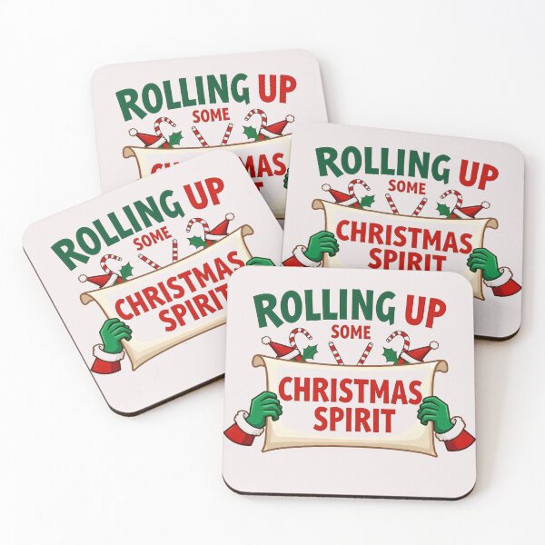 Item preview, Rolling Up Some Christmas Spirit designed and sold by doglassian.