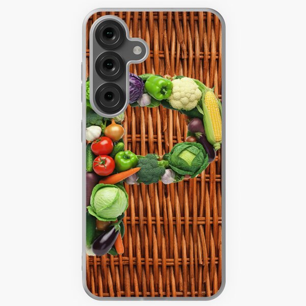 VEG LETTER P Samsung Galaxy Soft Case