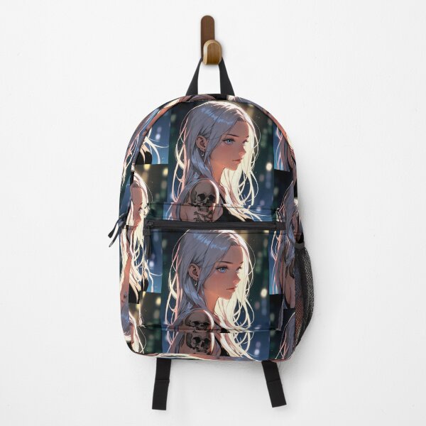 Item preview, Anime Girl Melancholic Stare Young Woman designed and sold by ART ATTACK ZONE.