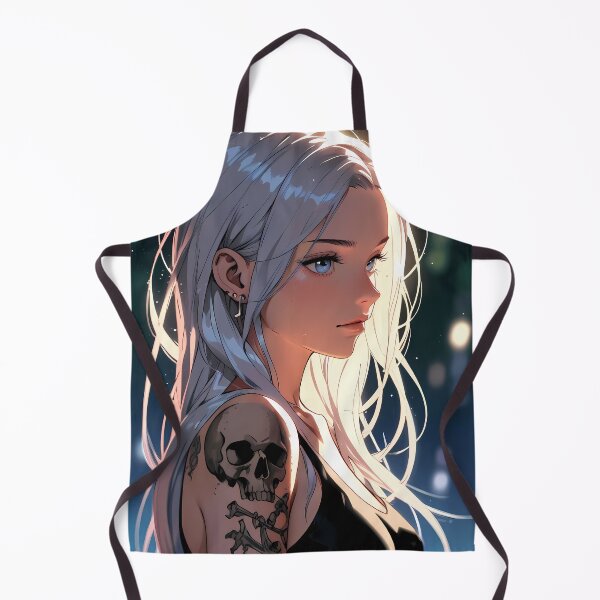 Item preview, Anime Girl Melancholic Stare Young Woman designed and sold by ART ATTACK ZONE.