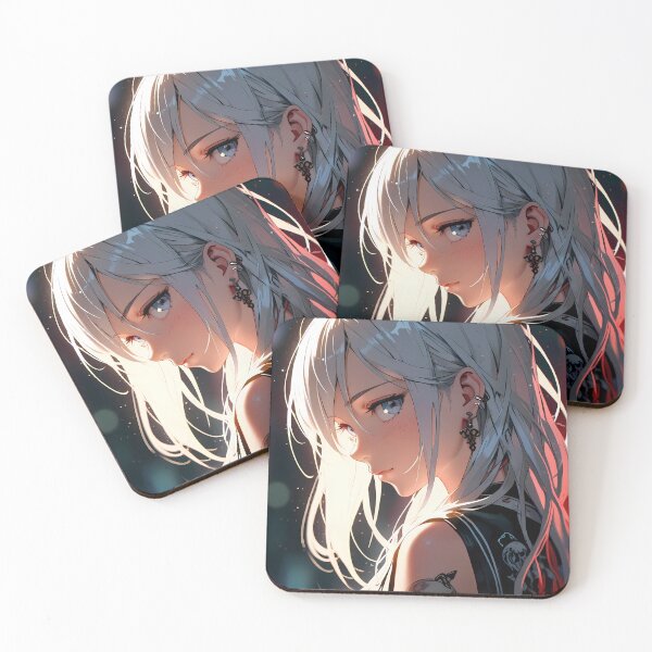 Item preview, Art Design Melancholic Stare Young Woman designed and sold by ART ATTACK ZONE.