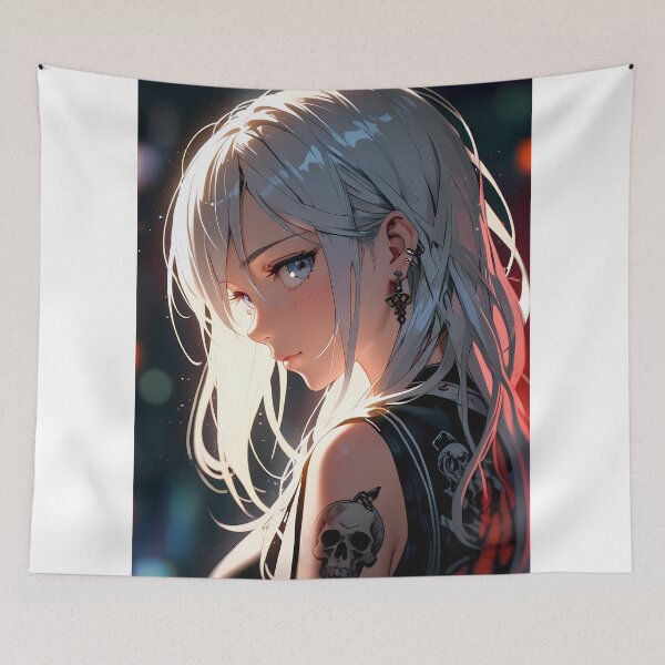 Item preview, Art Design Melancholic Stare Young Woman designed and sold by ART ATTACK ZONE.