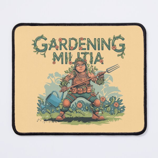 Item preview, Gardening Militia – Eco Warrior Design designed and sold by pnidesign.