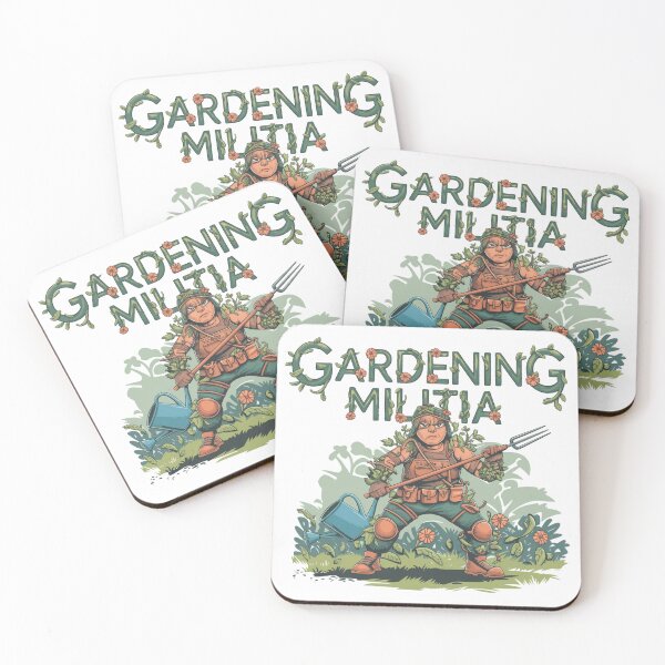 Item preview, Gardening Militia – Eco Warrior Design designed and sold by pnidesign.