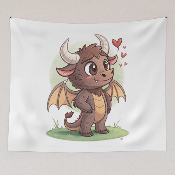 Item preview, Minotaur Dragon 09 designed and sold by AIfolklore.