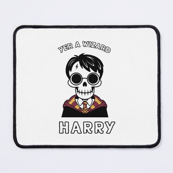 Item preview, Yer a wizard, Harry Sticker designed and sold by lemurdesigns.
