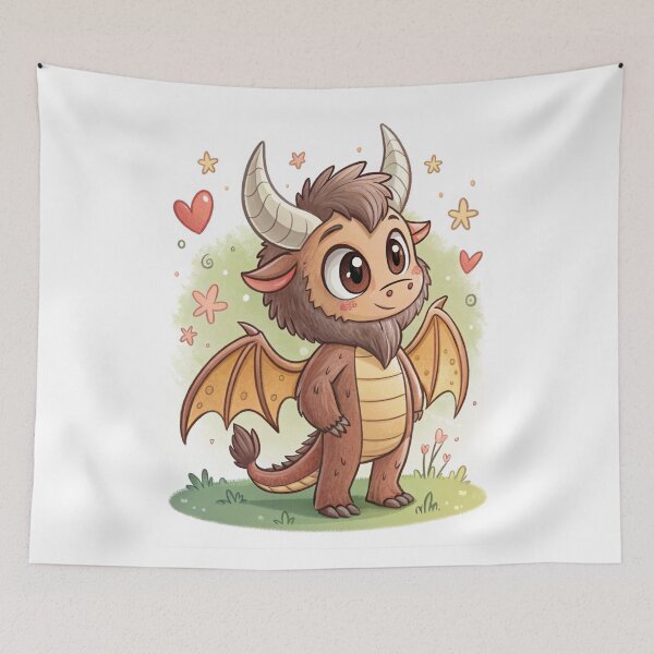 Item preview, Minotaur Dragon 12 designed and sold by AIfolklore.