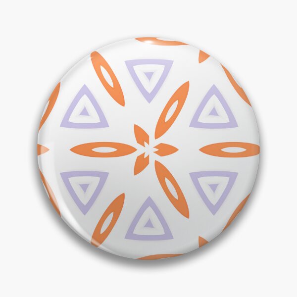 Item preview, Geometric Floral Pattern with Triangles designed and sold by Genie-0750.