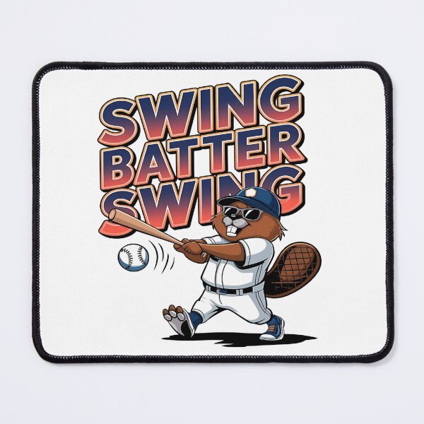 Item preview, Swing batter swing - Home run hitter - Born to baseball mascot - In baseball we trust - The superior dreams designed and sold by JansenGS.