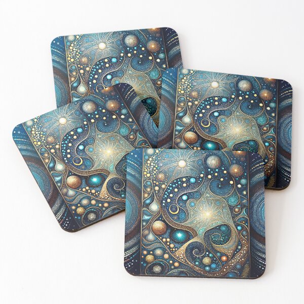 Item preview, Geometric pattern. Abstract design. Painting, triptych poster designed and sold by AtelierDigital.