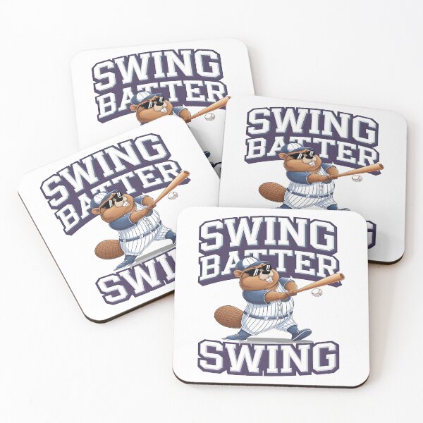 Item preview, Swing batter swing - Home run hitter - Born to baseball mascot - In baseball we trust - The superior dreams designed and sold by JansenGS.