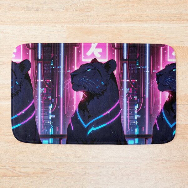 Item preview, Design Neon Roar Panther Lights designed and sold by ART ATTACK ZONE.