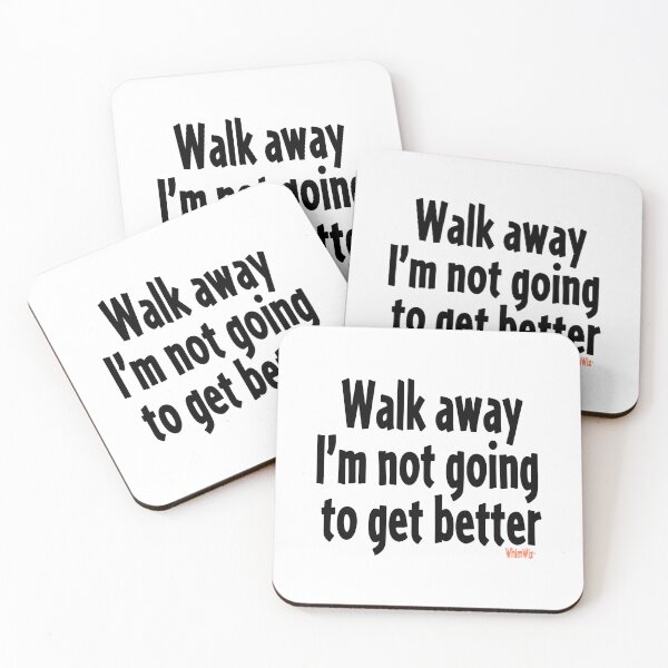 Item preview, Walk away designed and sold by WhimWiz.