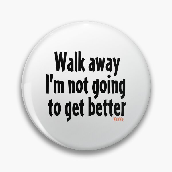 Item preview, Walk away designed and sold by WhimWiz.