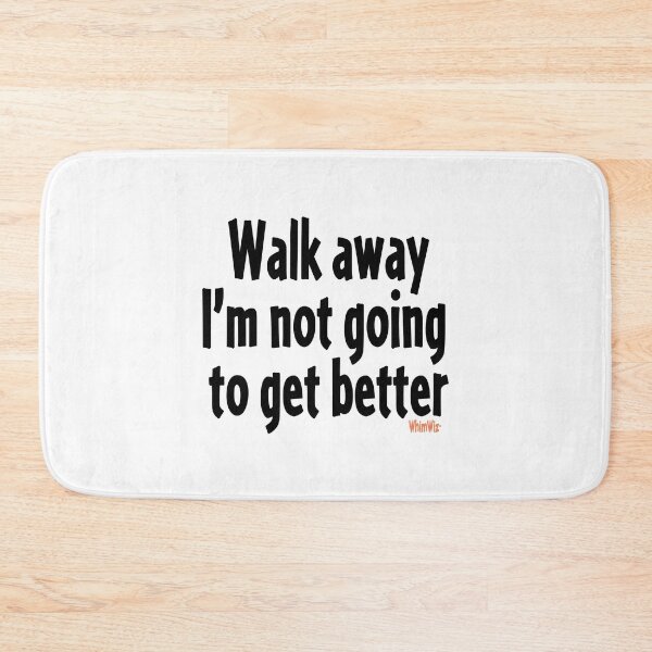 Item preview, Walk away designed and sold by WhimWiz.