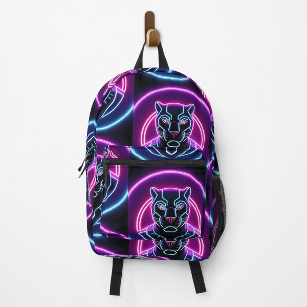 Item preview, Print Design Neon Roar Panther Lights designed and sold by ART ATTACK ZONE.