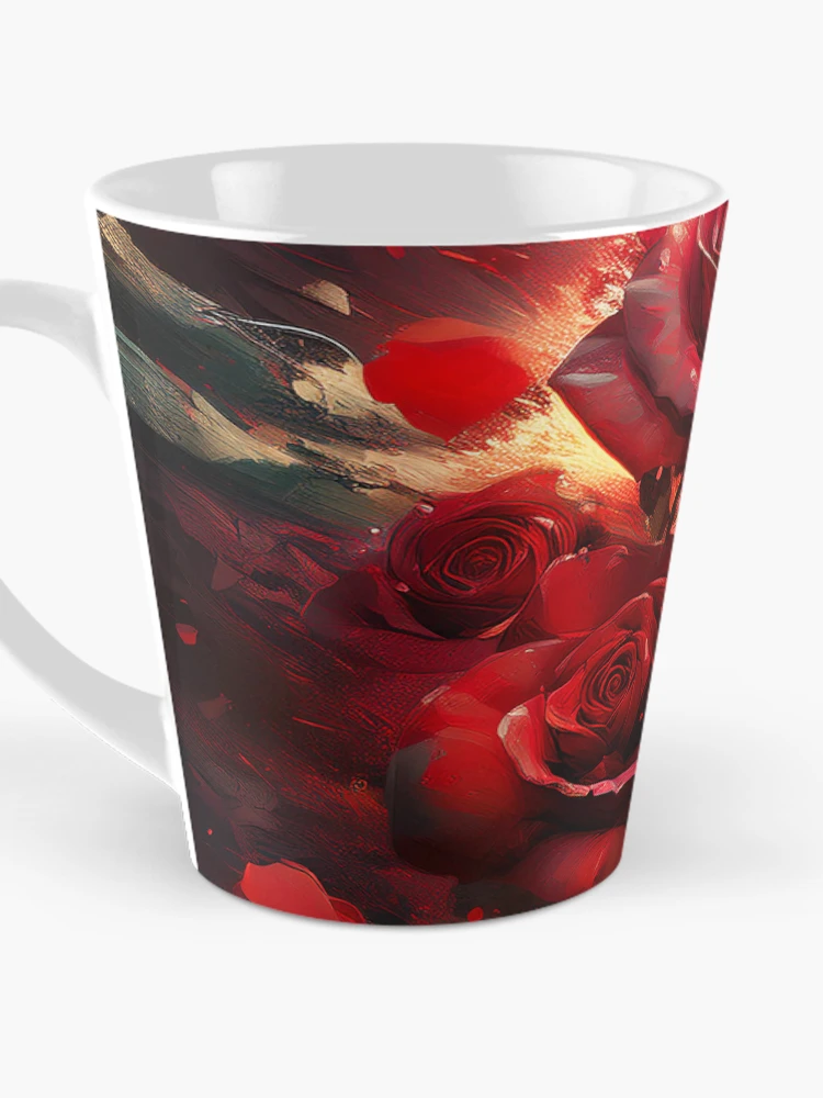 Thumbnail 3 of 4, Coffee Mug, Exploding roses designed and sold by PictureFactory.
