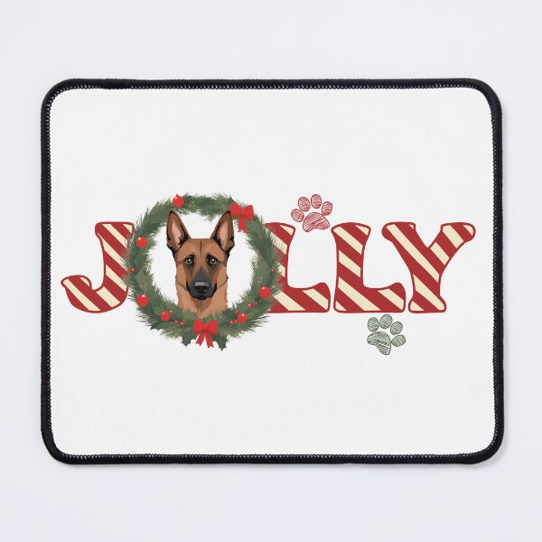 Item preview, Jolly Christmas - Belgian Malinois Nose Edition designed and sold by GoodyPaws.