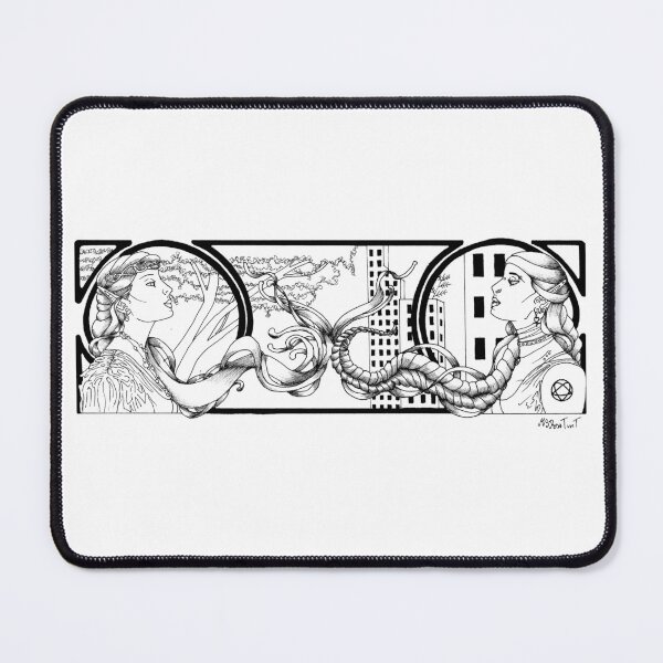 Item preview, Ancient Vs Modern - Black designed and sold by RowenaTmT.